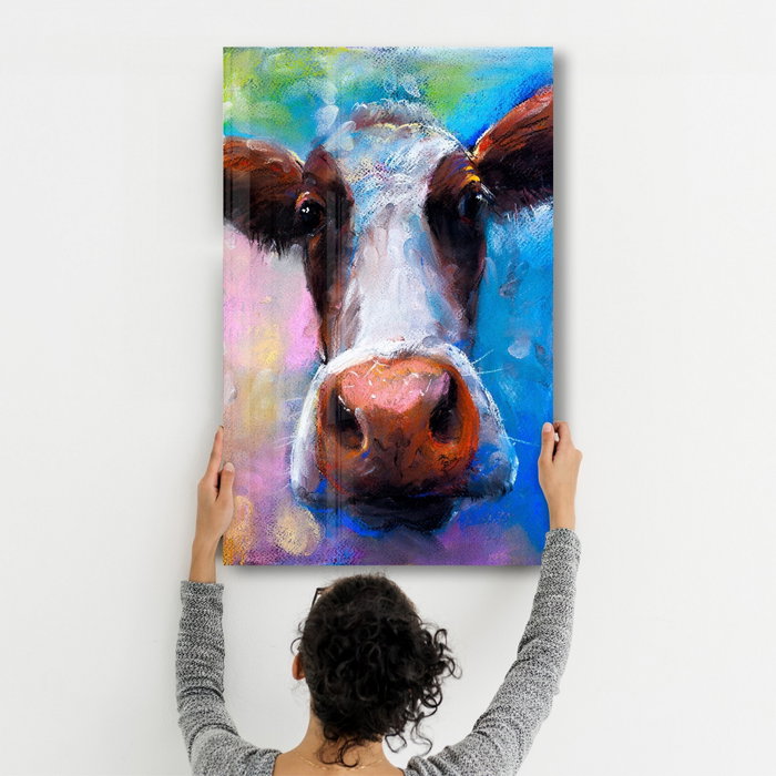 Wallity CAM-2027 Pintura Decorativa de Vidrio Templado Multicolor 46 x 72 cm Wallity CAM-2027 Pintura Decorativa de Vidrio Templado Multicolor 46 x 72 cm